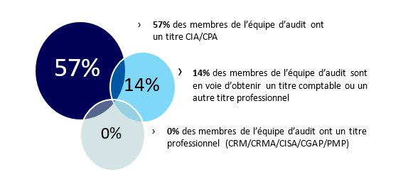 Figure 1. Internal audit staff qualifications as of June 30, 2022
