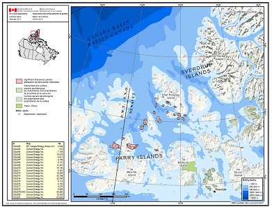 Sverdrup Basin Disposition Map