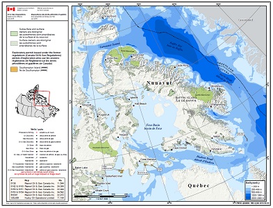 Eastern Arctic Disposition Map