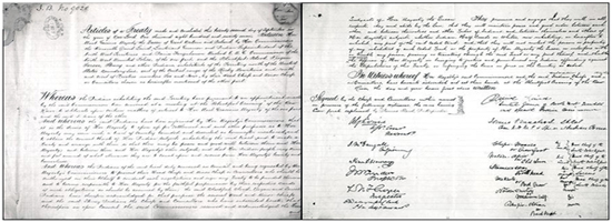Image depicting a copy of a historic treaty text