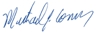 Signature of Mike Connor